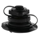 Durable Inflatable Boat Mattress Spiral Air Valve Plugs Replacement Black