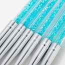 6 PC 100% Pure Kolinsky Acrylic Crimped Nail Brush 13mm/15mm/16mm/17mm/20mm/23mm
