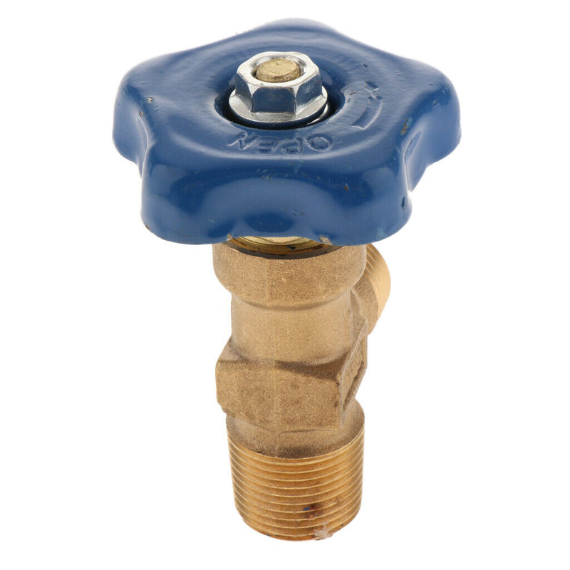 Argon Cylinder Valve Ready to Use with All Inert Gases Blue + Golden Color