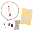 Embroidery Set Kit Cross Stitch Colorful Embroidery Thread Craft DIY Tools for