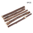 Cat Cleaning Teeth Molar Sticks Silvervine Toothpaste Cat Snacks(5pcs)