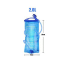 Bicycle Cycling Camping Mouth Water Bladder Bag Hydration Hiking Fishing 2L