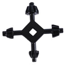 4-way Chuck Key For Drill Presses Drill Wrench Fits 4 Sizes 12mm To 17mm