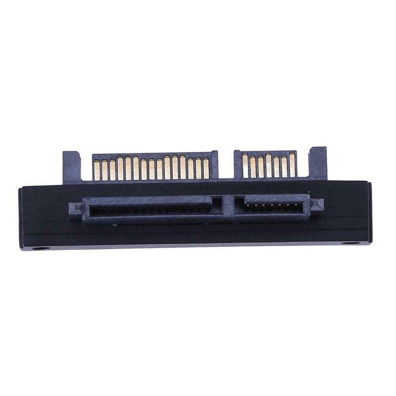 90Â° Angle SATA  22Pin(7+15) Male to 22Pin(7+15) Female Extender Adapter