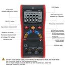 H01 Auto Range 4000Counts Digital Multimeter Backlight AC/DC Ammeter Voltme