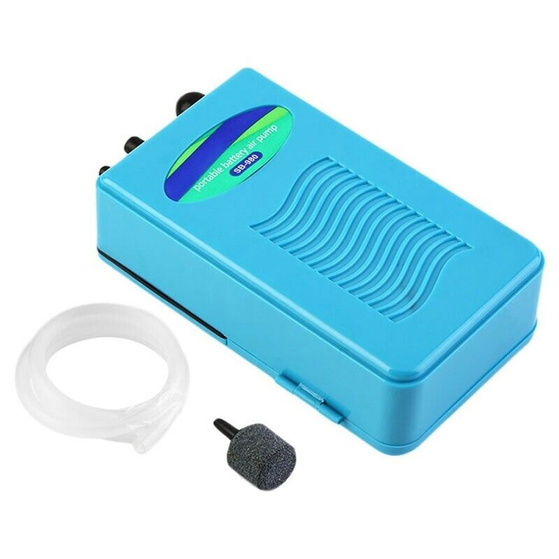 Portable Waterproof Aquarium Fish Tank Air Pump Oxygen Pump With Soft Tube  K4G4