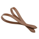 2pcs PU Leather Handle for Handbag Shoulder Bag Accessories Short Strap Tan