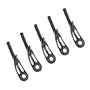 5pcs Ultralight Fishing Rod Guides Tip Repair Kit DIY Top Eye Rings 2.8mm