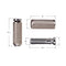 2 Pieces Guitar Tremolo Bridge Studs Anchors Posts for Electric Guitar Bridge