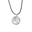 60pcs Pendant Trays Bright Glass Cabochon Necklace Cord for Photo Pendant  FT