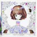 Adults Stress Relief Relaxation Coloring Book Children Girls Kids Drawing Books