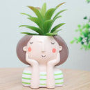 Small Plants Pots Planter Holder Flowerpot Garden Outdoor Indoor Decor
