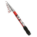 1.0m Collapsible Fishing Rod Freshwater Saltwater Telescopic Spinning Pole Tool