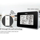 Wireless Weather Station Digital Clock Humidity Outdoor Thermometer Sens FT