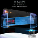 4.3 Inch Car 1080P Hd Dvr Camera Camera Rear View Mirror Dual Camera Dual R