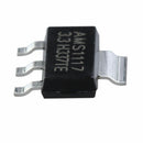 10Pcs AMS1117-3.3 LM1117 3.3V 1A SOT-223 Voltage Regulator Nice OZ