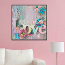 5D DIY Full Drill Diamond Painting Love Cross Stitch Embroidery Mosaic Kit