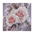 5D DIY Special Shaped Diamond Painting Retro Flower Cross Stitch Embroidery
