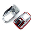 ABS Chrome Front Foglight Decor Cover Trim for Ford F-150 2015-2017Accessor