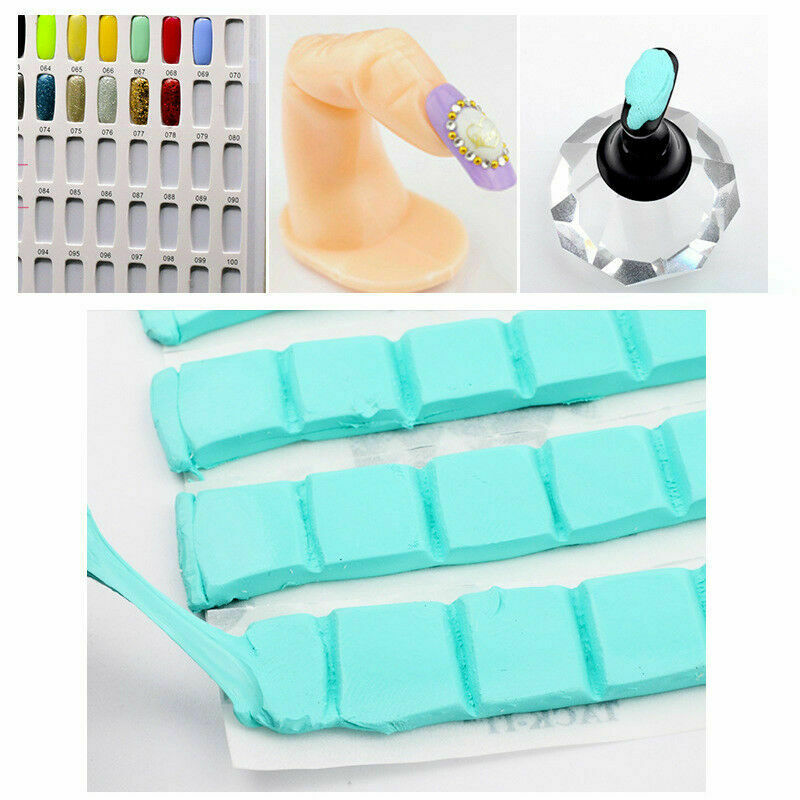 Nail Art Tack-It Multi-Purpose Adhesive Glue Clay Stick Tips Plasticine K3J4