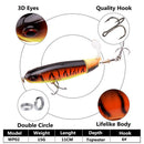 8Pcs Whopper Plopper 11Cm 15G Floating Popper Fishing Lure Artificial Hard  G9M7