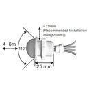 25mm LED PIR Detector Infrared Motion Sensor Switch w / Time Delay