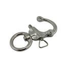 Stainless Steel 316 Ring Rotating Spring Shackle Quick Release Shackle New ZCP