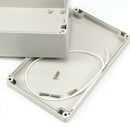 Gray-white Waterproof Plastic Project Box Enclosure 200*120*75MM Q6W3