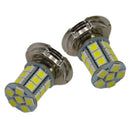 Pair Universal 12V P26 S 6000k LED White Motorcycle Headlight Bulb