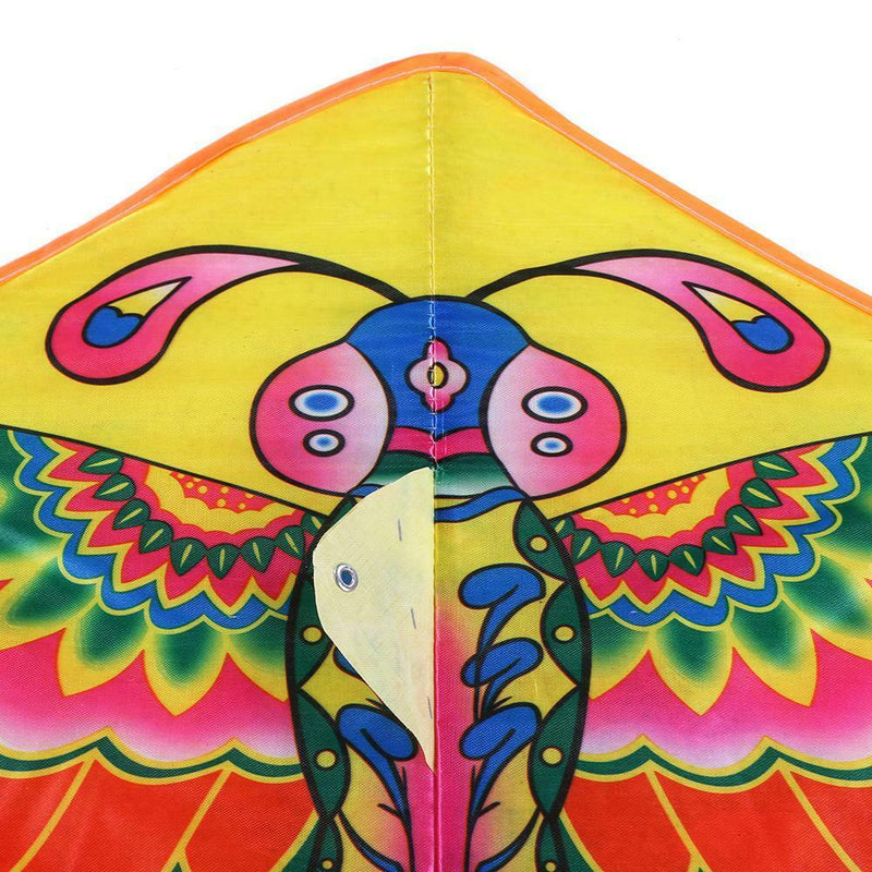 90x50cm Bright Cloth Colorful Butterfly Kite Outdoor Foldable Kites (C)