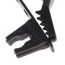 Microphone Tie Clip Collar Clip Holder 5mm for Meeting Interview Black