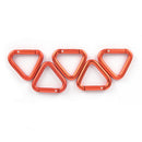 1pc Triangle Carabiner Outdoor Camping Hiking Keychain Snap Clip Hook Buckle BX