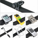 Universal Bike Handle Bar Holder Mounting For Flashlight  Torch Black-P JR