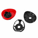 Ladybug patterned battery-operated mini vacuum table dust cleaner, red