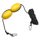 Canoe Kayak Anchor Float Rope Buoy with Clip & Nylon Cord Rope Length 9.1m