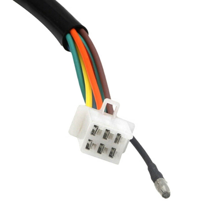 7-Line modified motorcycle led digital gear indicator shift lever sensor-red FT