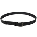 Dnuxlou New Men Leather Belt Classic Belt Pin Buckle (black)