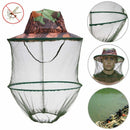 5X(Camouflage Fishing Hat Bee keeping Insects Mosquito Net Prevention Cap MN9Z7)