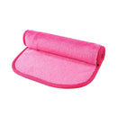 Chemical-free Cosmetics Makeup Remover Face Cloths Soft Clean Towel (Rose)