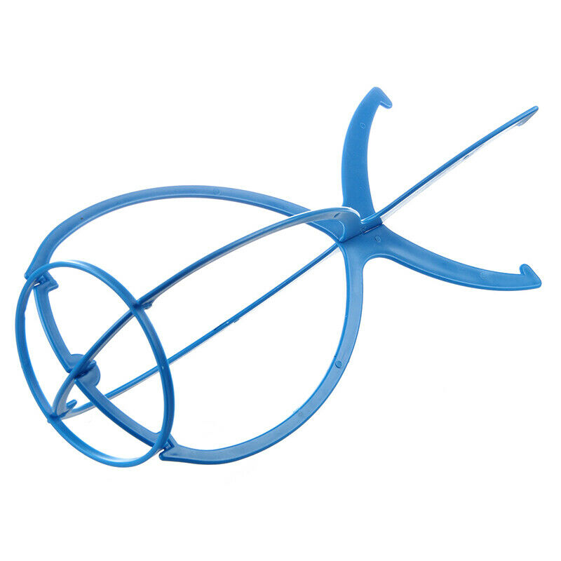 blue wig stand folding stand V1U6