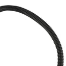 25 Ft Split Wire Loom Conduit Polyethylene Tubing Black Color Sleeve Tube