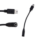 Mini USB to 3.5mm Mic Microphone Adapter Cable Cord for Camera Gopro Hero 3