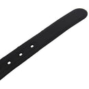 Men's Women's Silicone Belt Rubber Plastic Buckle Plain Leather Style Adjus