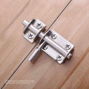 Durable Door Latch Lock Hasp Staple Sliding Slide Bolt Gate Hardware Safety E8Z7