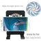 Desk Air Circulator USB Table Portable Fan,Small Personal Smartphones Stand D7Z2
