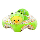 Floral Print Baby Sofa Cover Seat Support Learning To Sit Chair Case (B) A