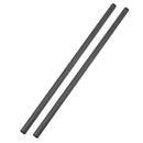 2 Pieces 15mm Carbon Fiber Rods (16 Inch) for 15mm Rail Support System, LCD