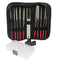 Diamond Needle File Set with Clean Brush Storage Box, Hand File for Metal G L4W7