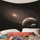 Outer Space Wall Tapestry Wall Hanging Bed Cover Throw Blanket 59x51 Inch