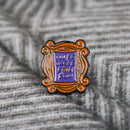 Friends Enamel Pin Monica's Apartament Door TV Show Jewelry Clothes Bag Badg Hn